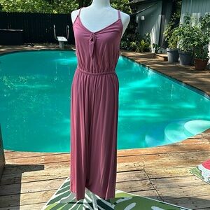 Liberty Love mauve jumpsuit size large